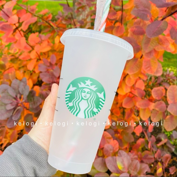 Starbucks Other - ✨NEW✨Starbucks Cold Cup & Holiday Swirl Straw